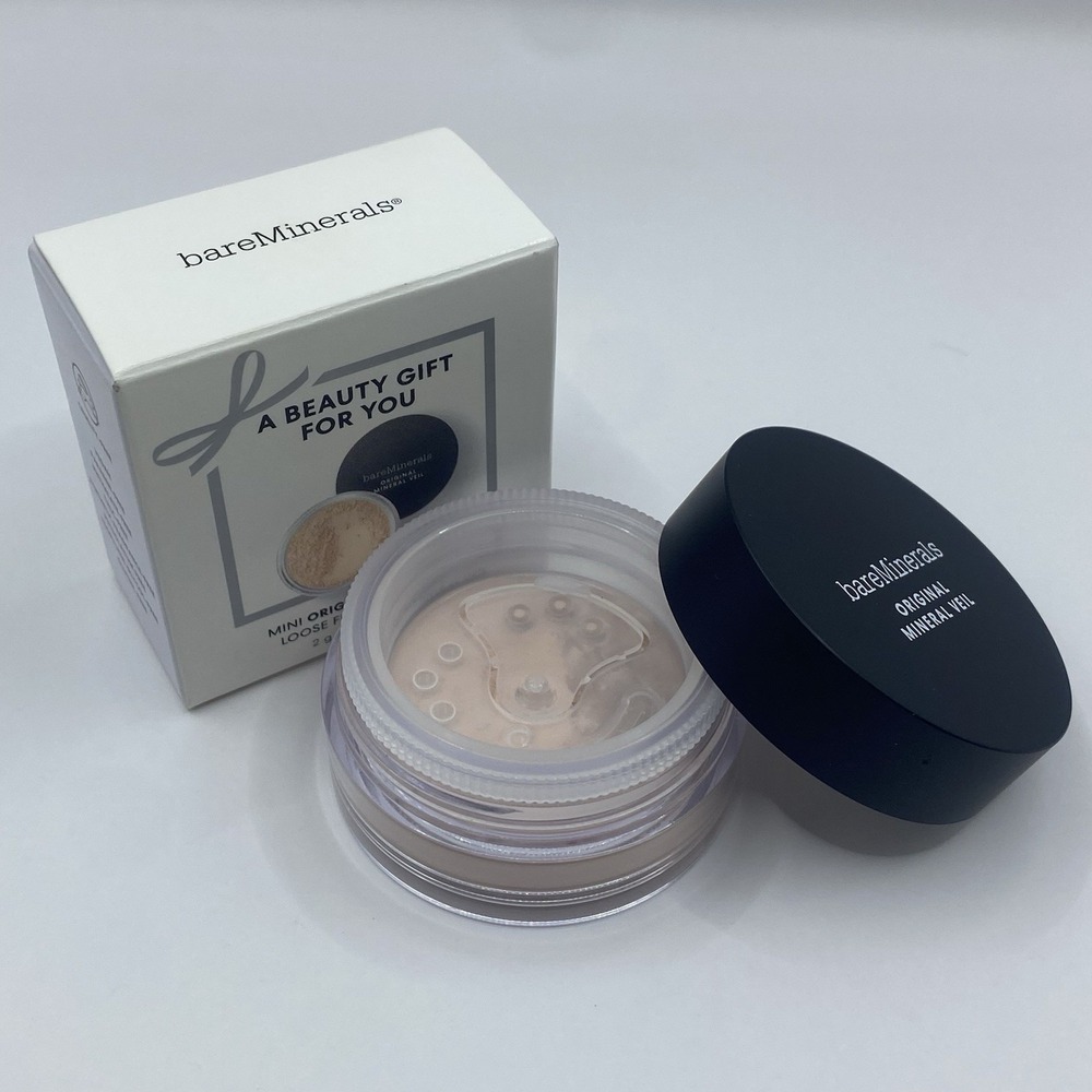 BareMinerals Original Mineral Veil Loose Setting Powder Translucent Travel Size